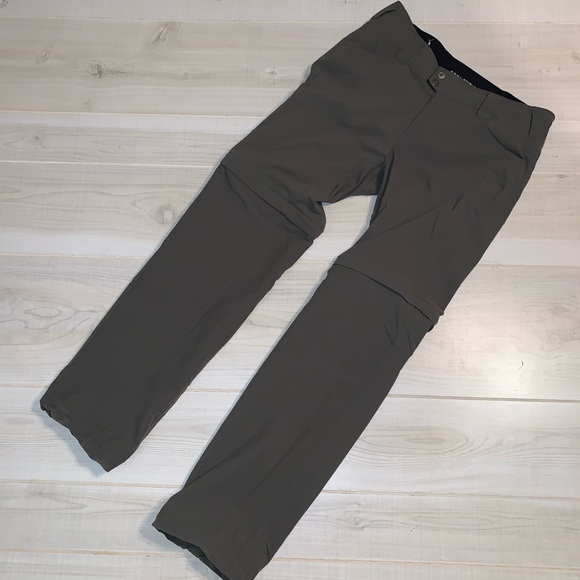 Columbia Pants - Columbia olive green tear away pants